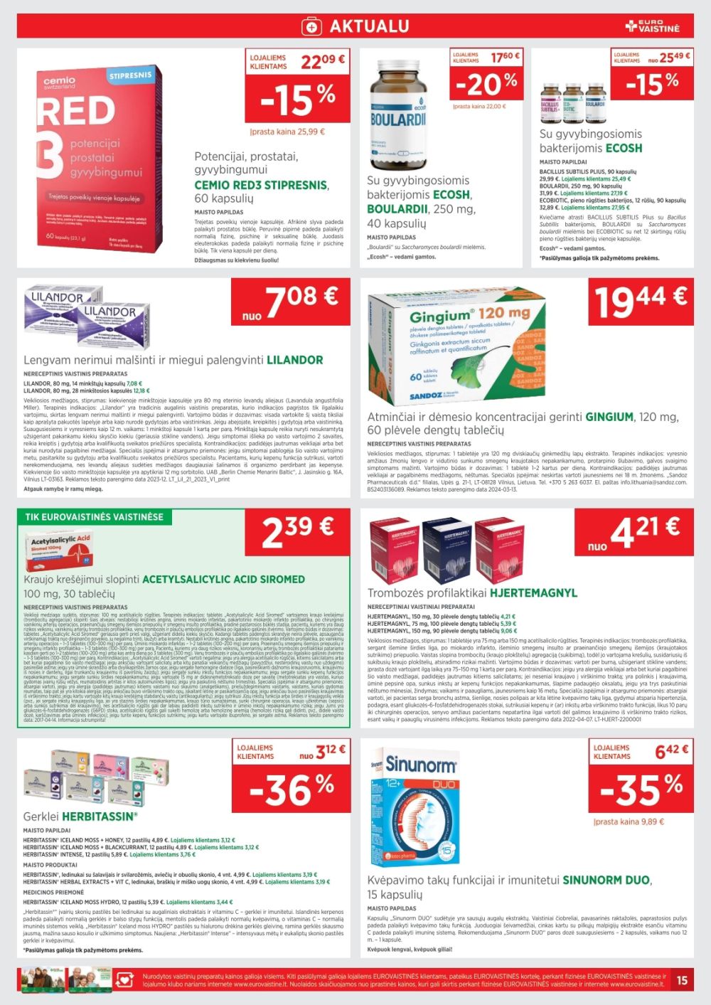 eurovaistine - EUROVAISTINĖ (2025 08 01 - 2025 08 31) - page: 15