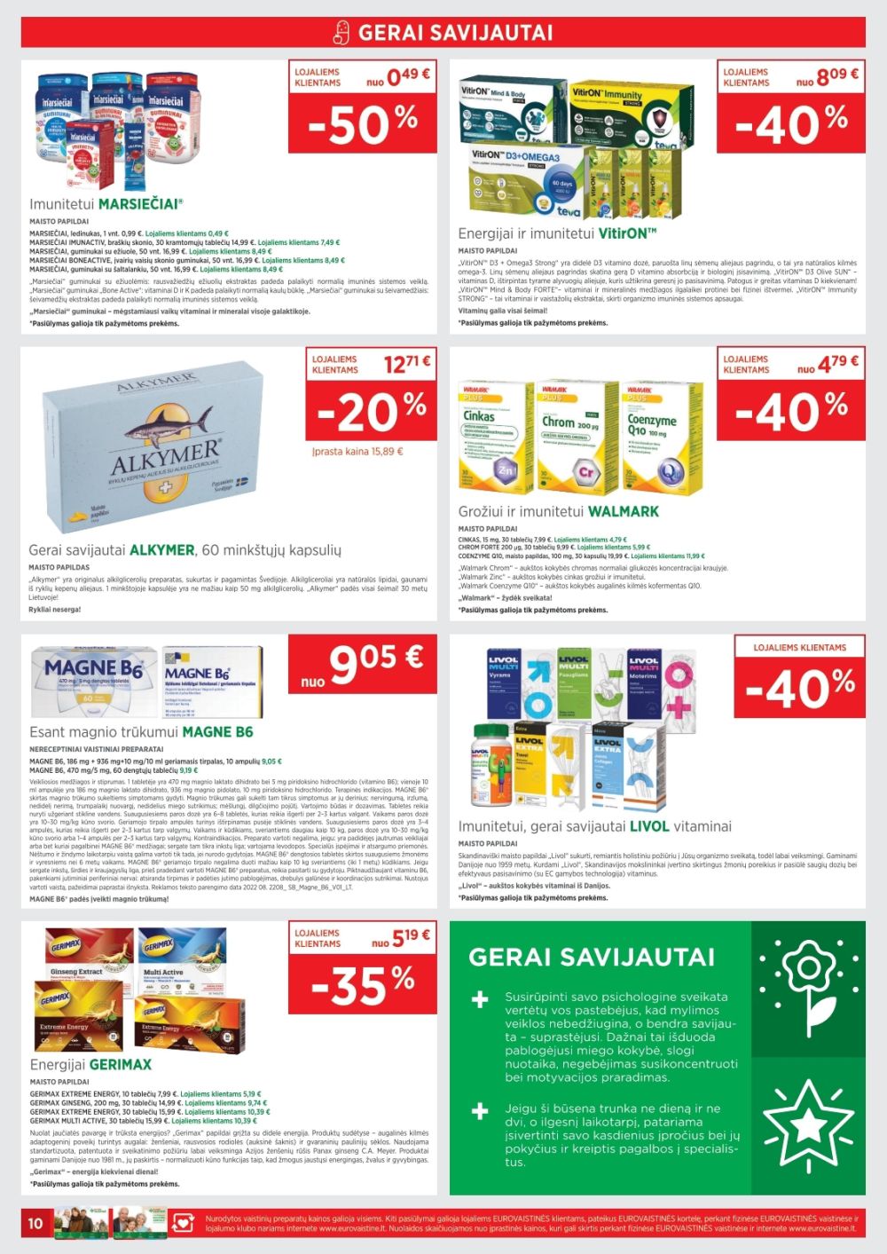 eurovaistine - EUROVAISTINĖ (2025 08 01 - 2025 08 31) - page: 10
