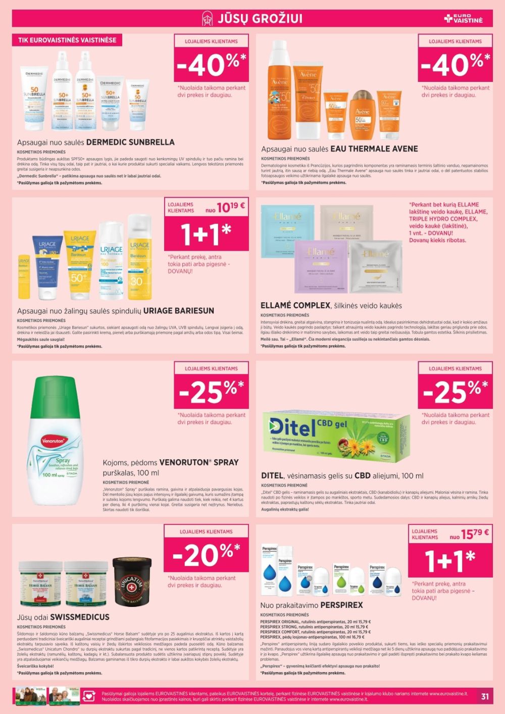 eurovaistine - EUROVAISTINĖ (2025 08 01 - 2025 08 31) - page: 31