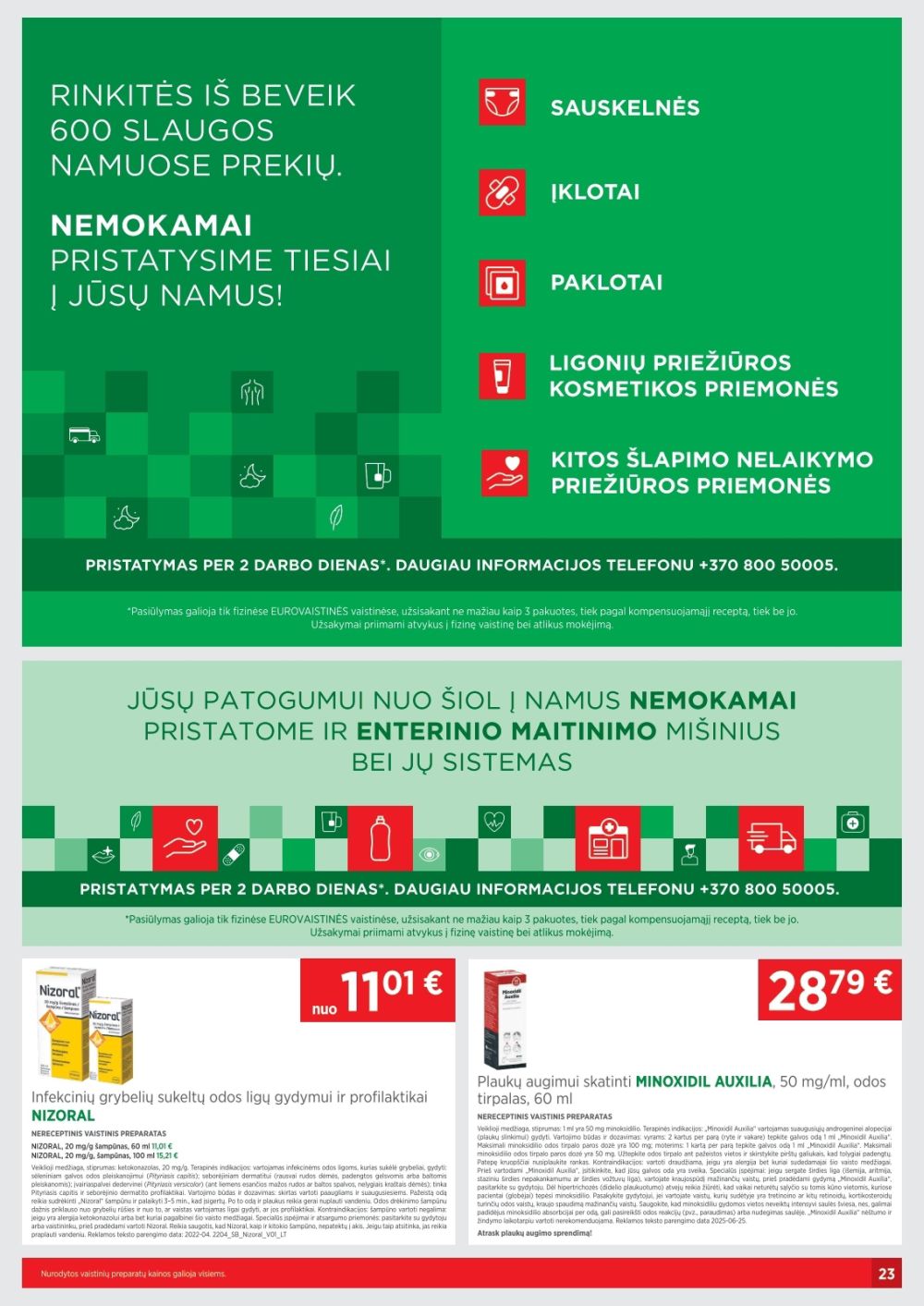 eurovaistine - EUROVAISTINĖ (2025 08 01 - 2025 08 31) - page: 23