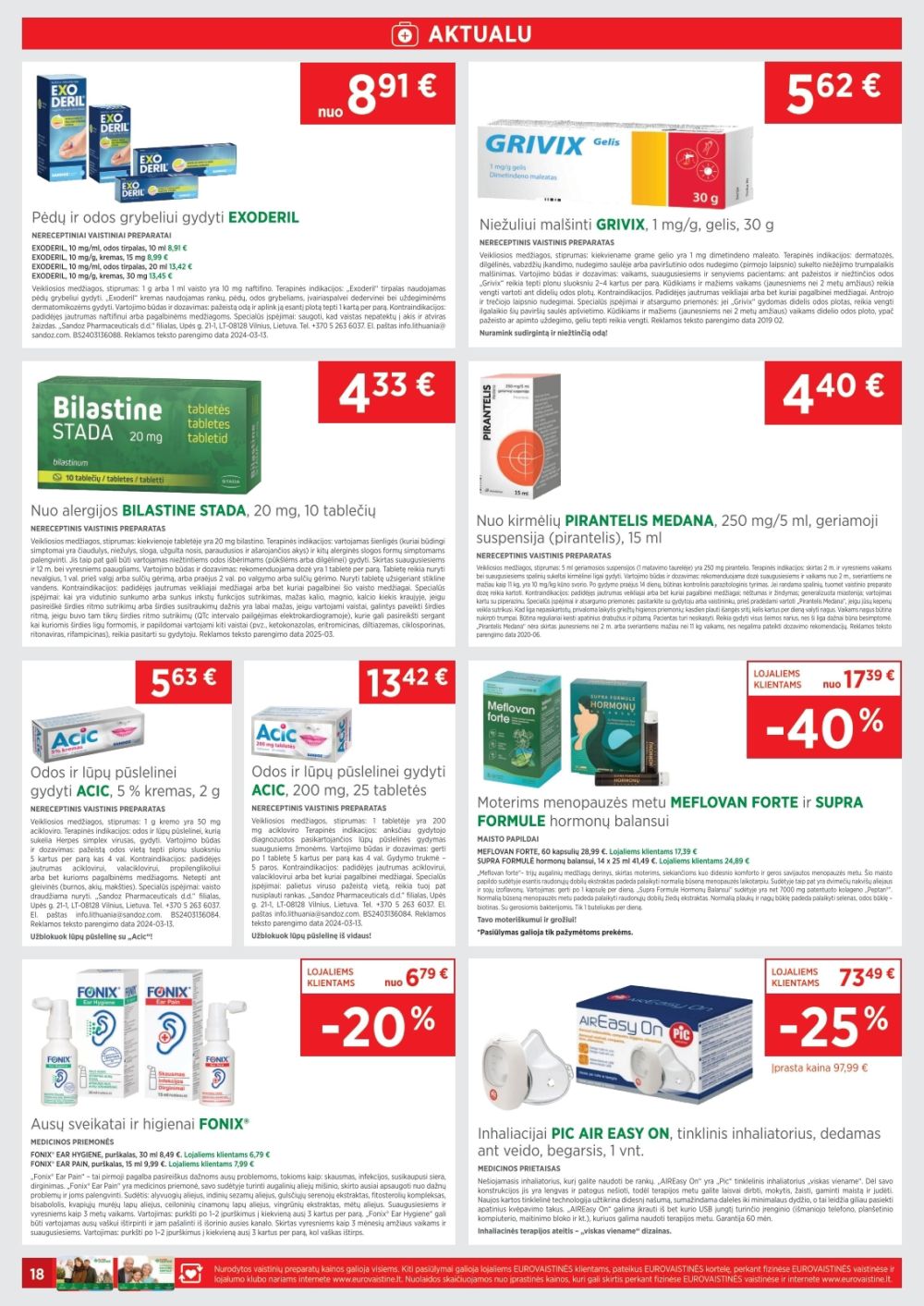 eurovaistine - EUROVAISTINĖ (2025 08 01 - 2025 08 31) - page: 18