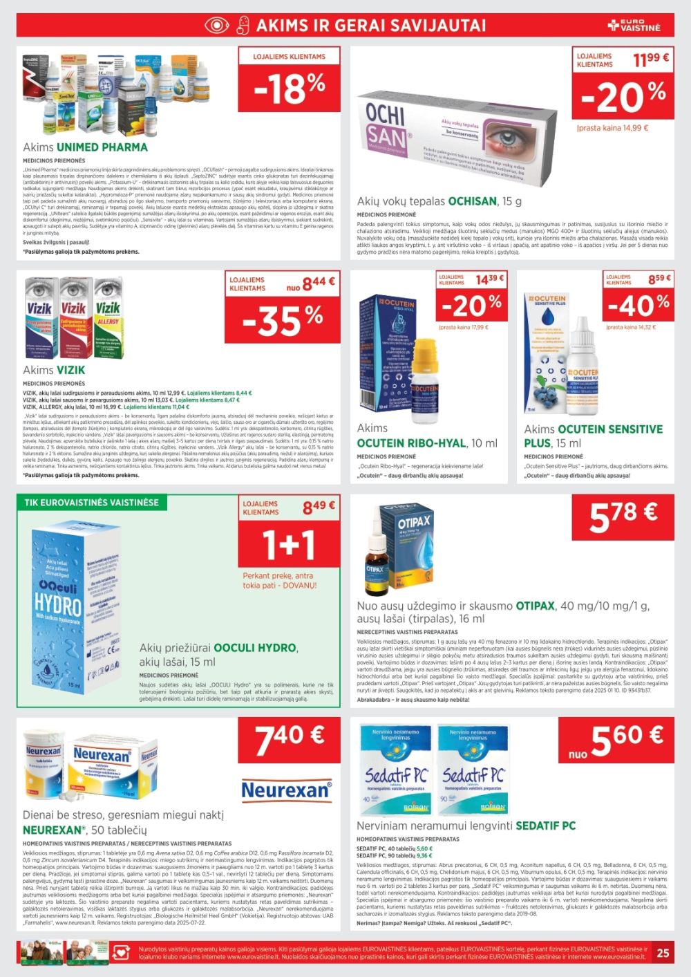 eurovaistine - EUROVAISTINĖ (2025 09 01 - 2025 09 30) - page: 25