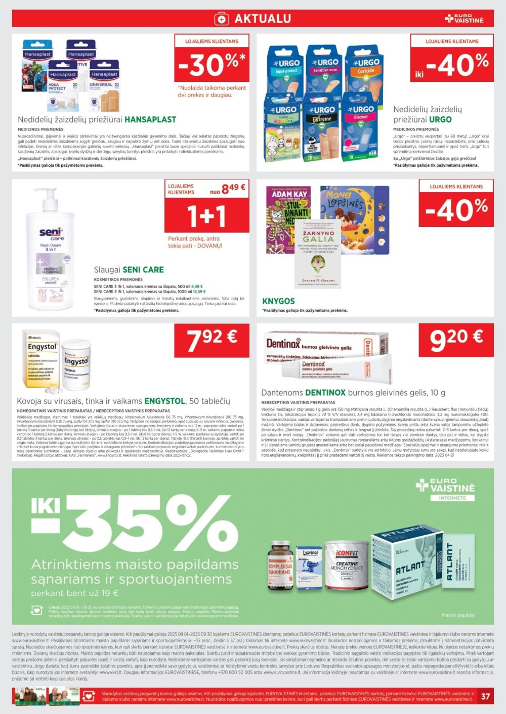 eurovaistine - EUROVAISTINĖ (2025 09 01 - 2025 09 30) - page: 37