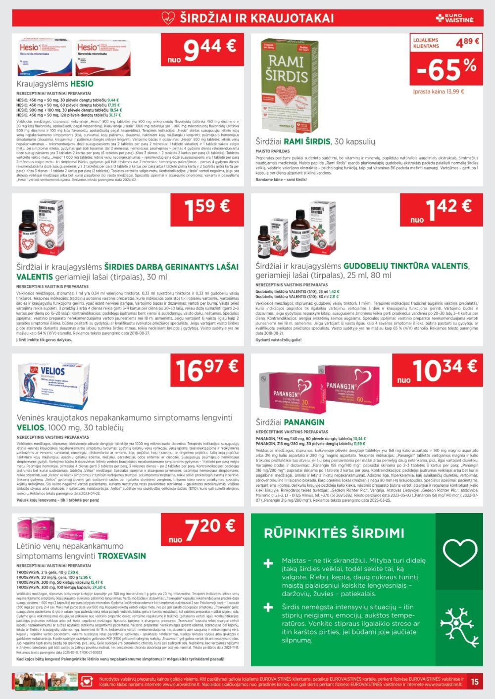 eurovaistine - EUROVAISTINĖ (2025 09 01 - 2025 09 30) - page: 15