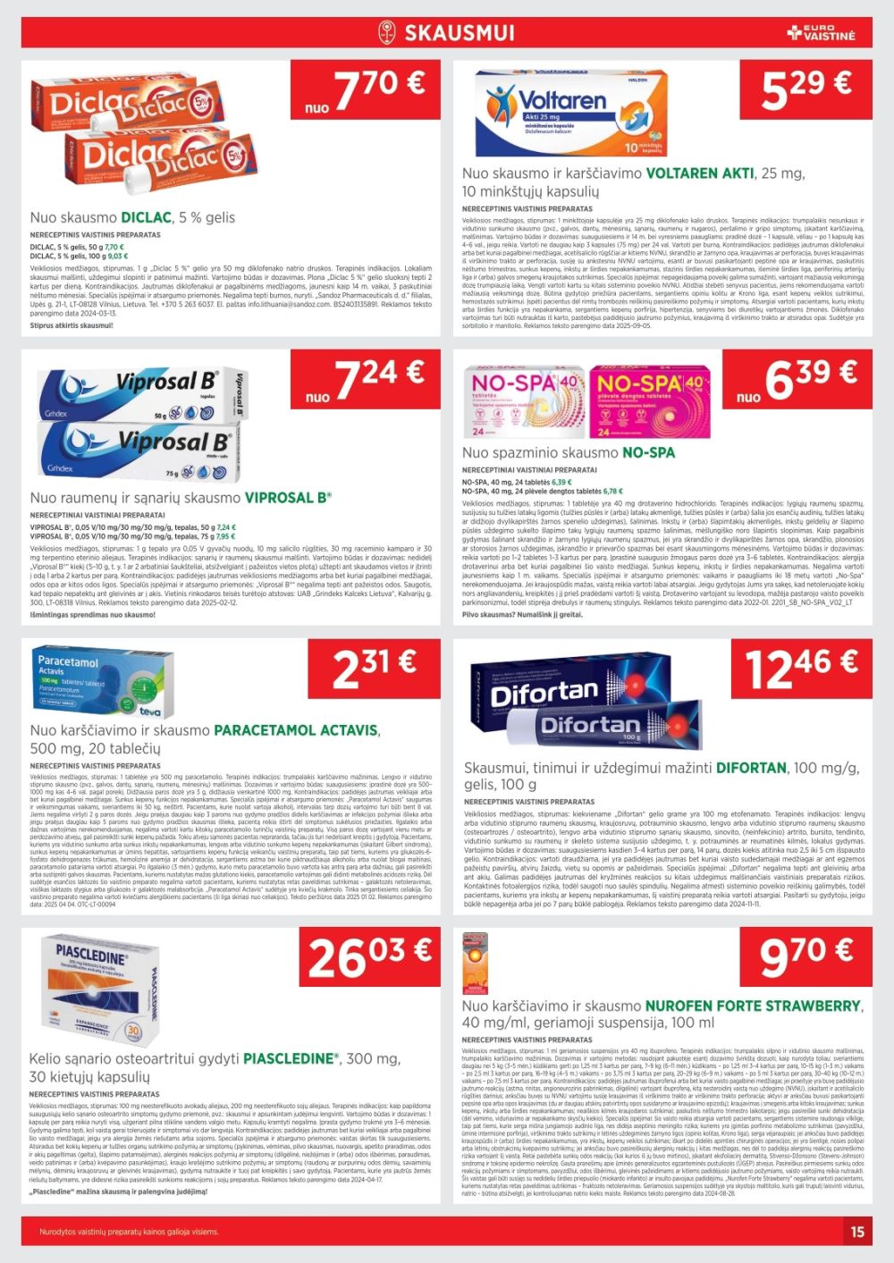 eurovaistine - EUROVAISTINĖ (2025 10 01 - 2025 10 31) - page: 15