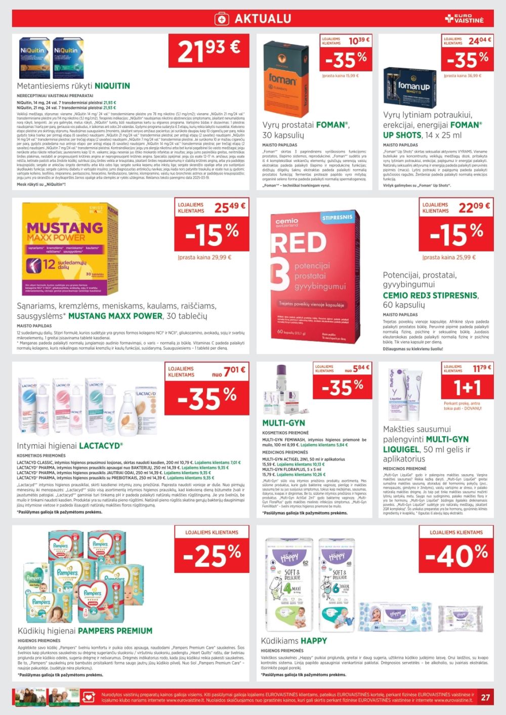 eurovaistine - EUROVAISTINĖ (2025 10 01 - 2025 10 31) - page: 27