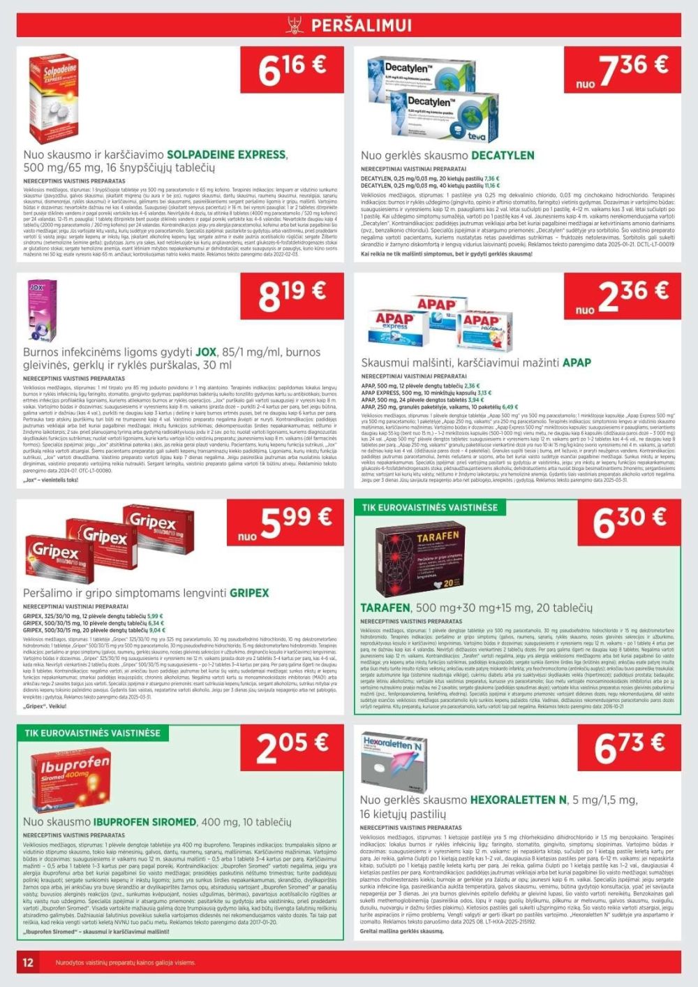 eurovaistine - EUROVAISTINĖ (2025 11 01 - 2025 11 30) - page: 12