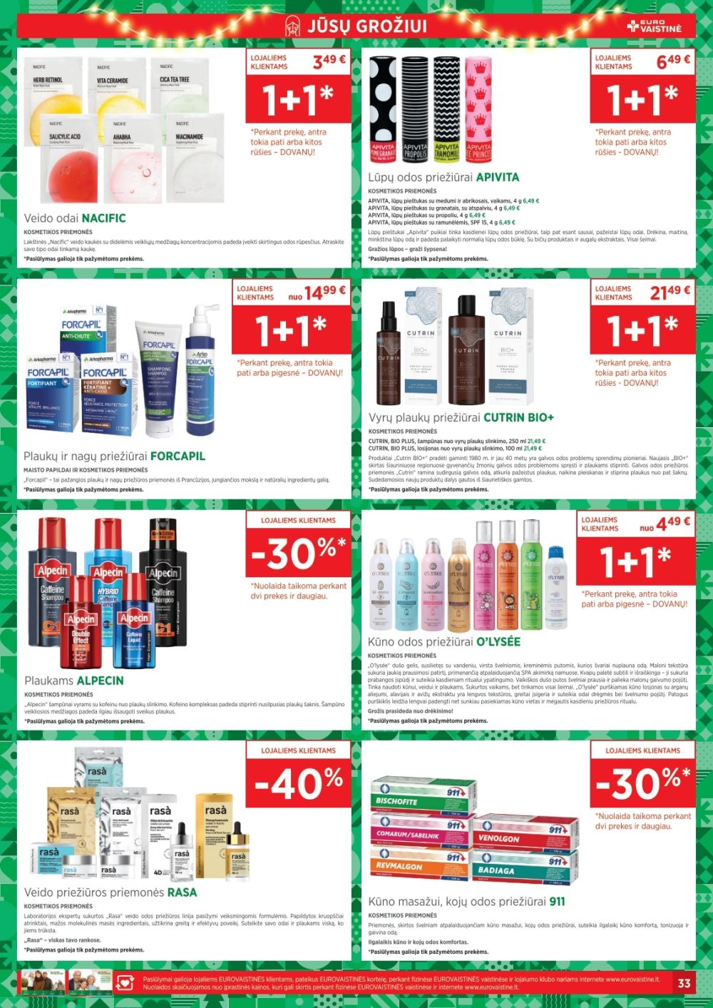 eurovaistine - EUROVAISTINĖ (2025 12 01 - 2025 12 31) - page: 33