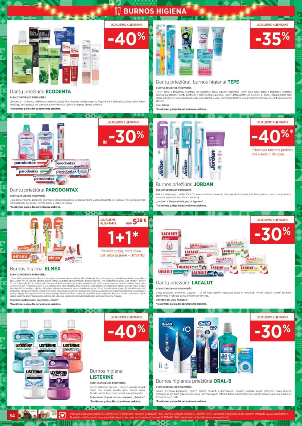 eurovaistine - EUROVAISTINĖ (2025 12 01 - 2025 12 31) - page: 34