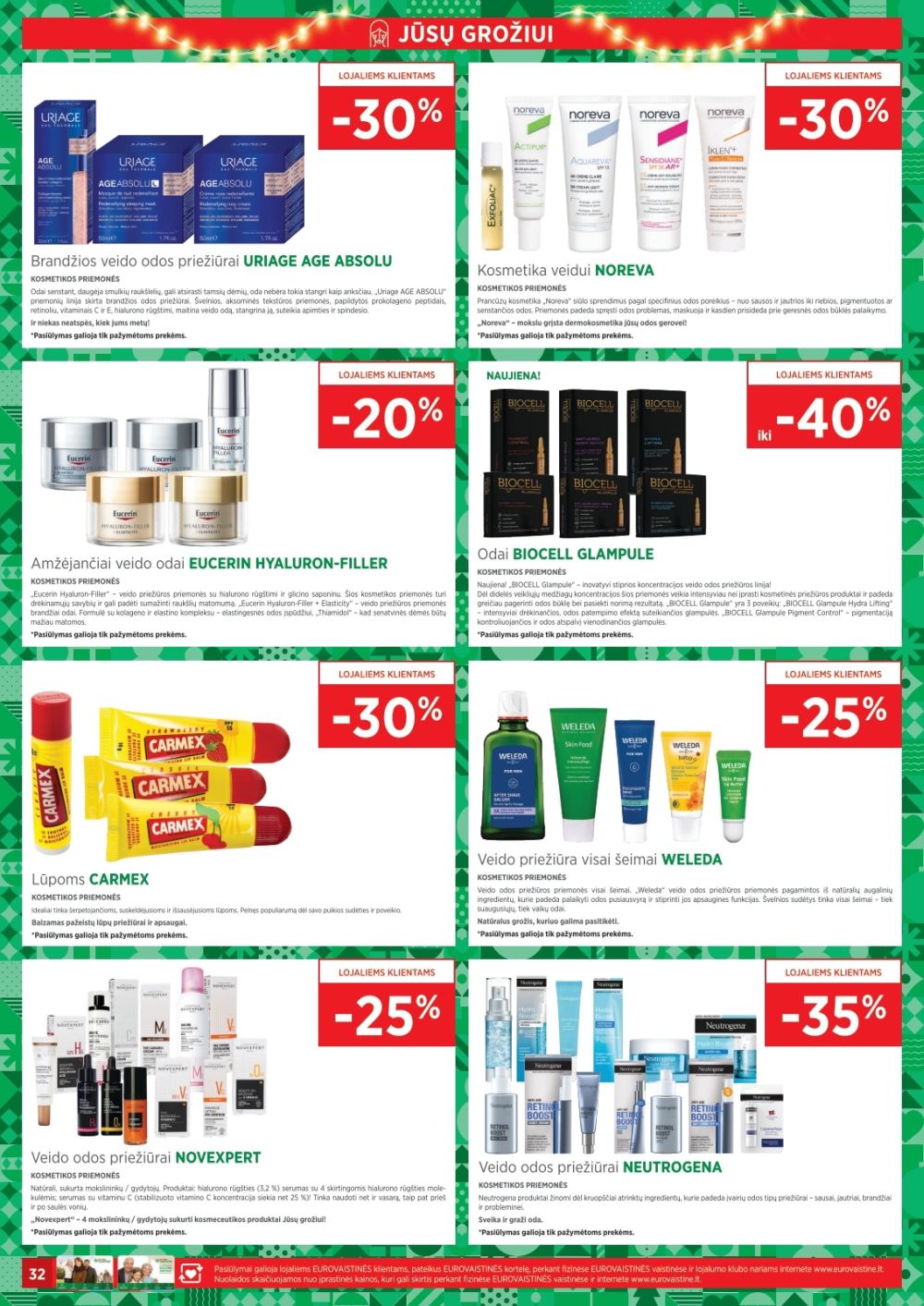 eurovaistine - EUROVAISTINĖ (2025 12 01 - 2025 12 31) - page: 32