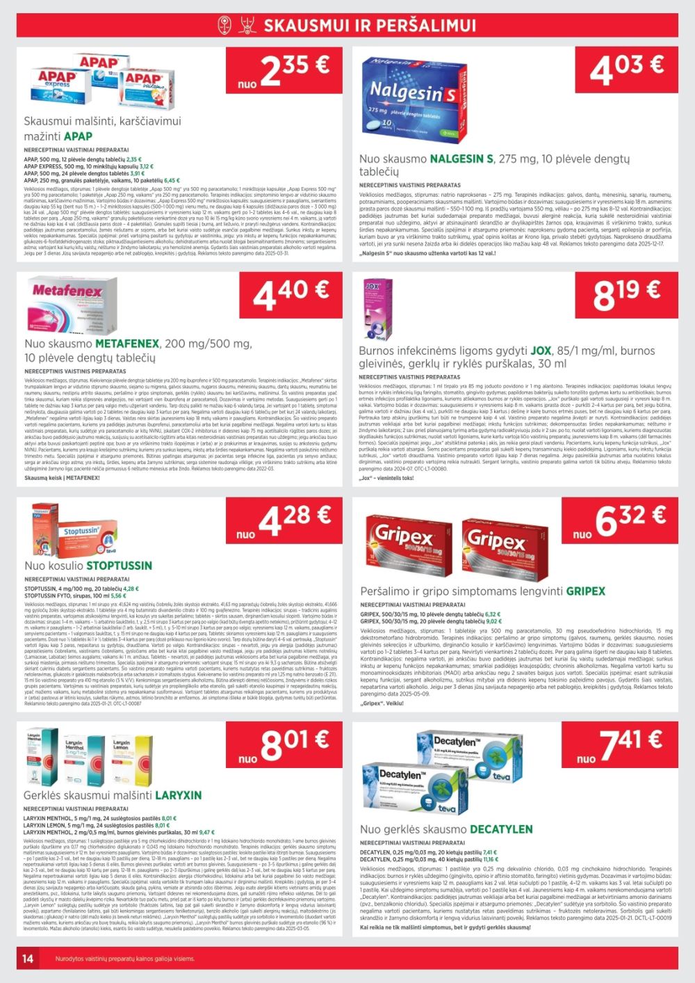 eurovaistine - EUROVAISTINĖ (2026 01 01 - 2026 01 31) - page: 14