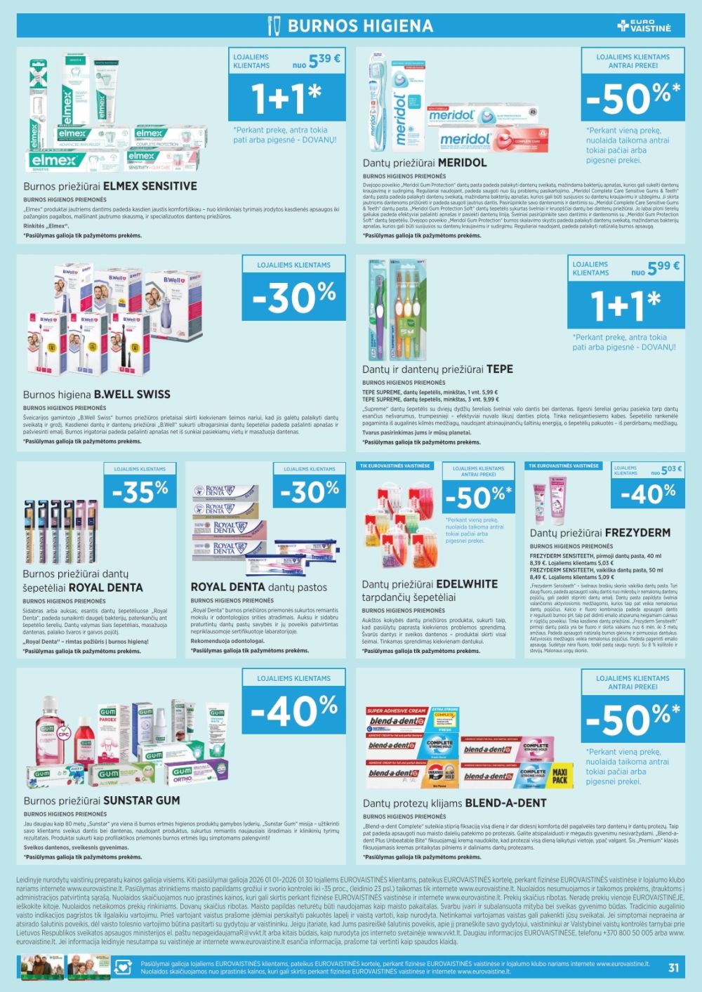 eurovaistine - EUROVAISTINĖ (2026 01 01 - 2026 01 31) - page: 31