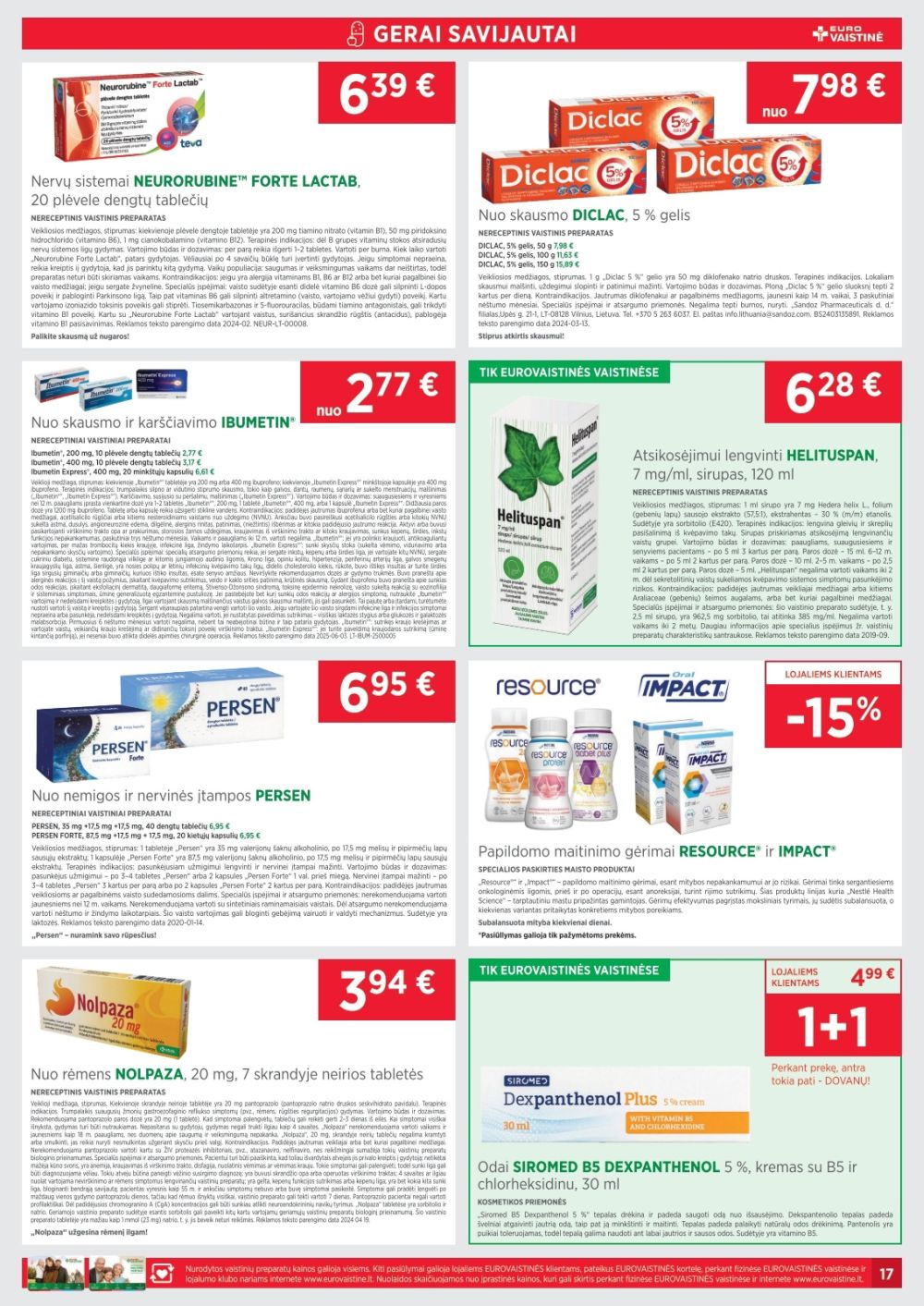 eurovaistine - EUROVAISTINĖ (2026 01 01 - 2026 01 31) - page: 17