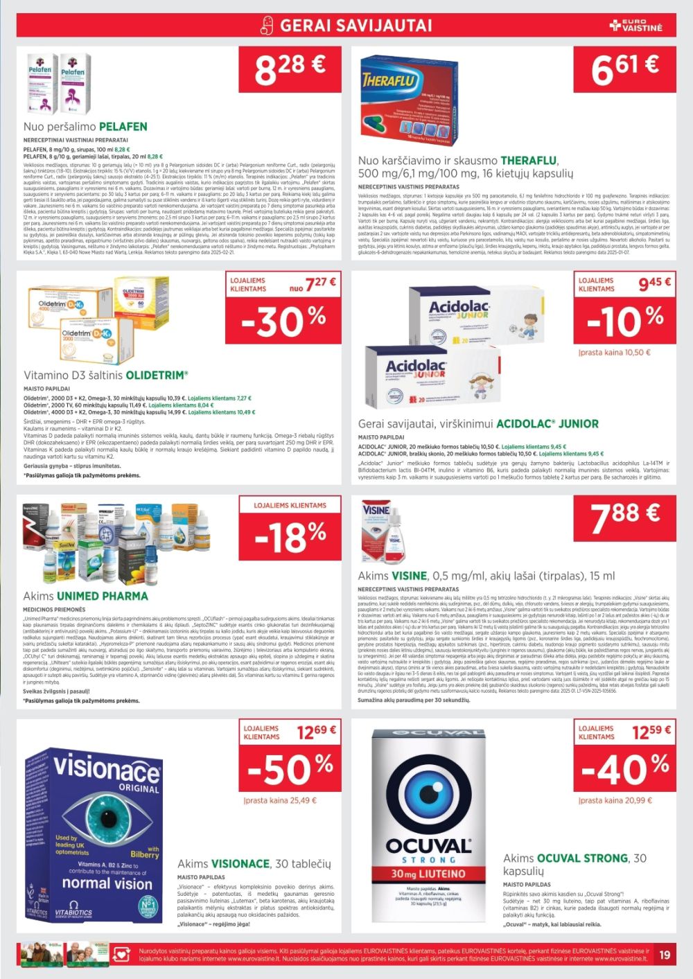 eurovaistine - EUROVAISTINĖ (2026 01 01 - 2026 01 31) - page: 19