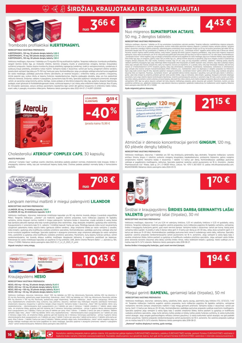 eurovaistine - EUROVAISTINĖ (2026 01 01 - 2026 01 31) - page: 16