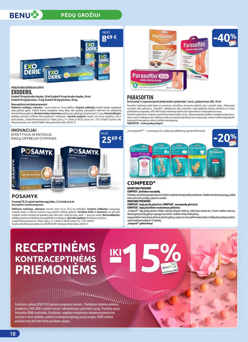 benu-vaistine - BENU VAISTINĖ (2025 08 01 - 2025 08 31) - page: 18