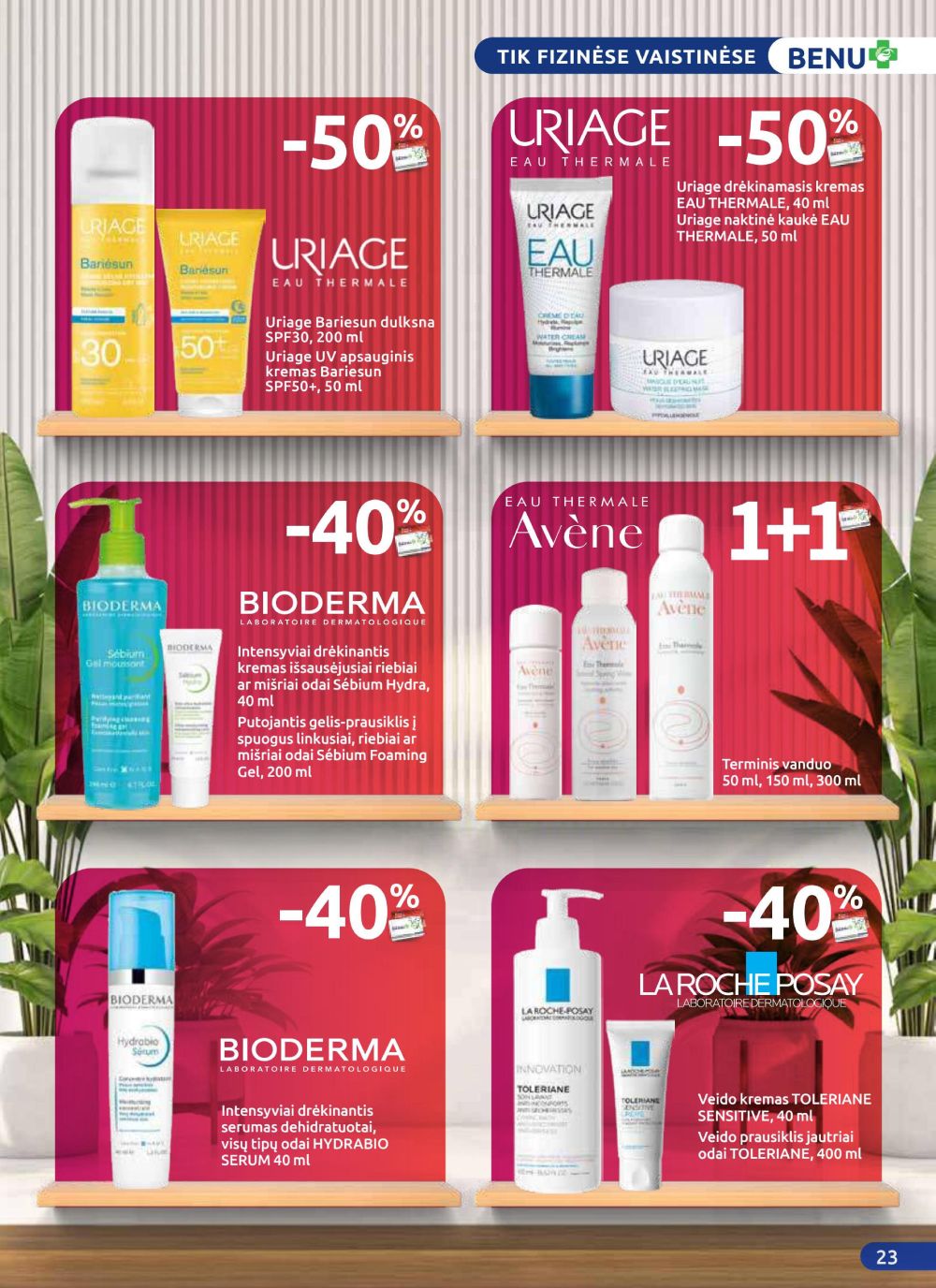 benu-vaistine - BENU VAISTINĖ (2025 08 01 - 2025 08 31) - page: 23