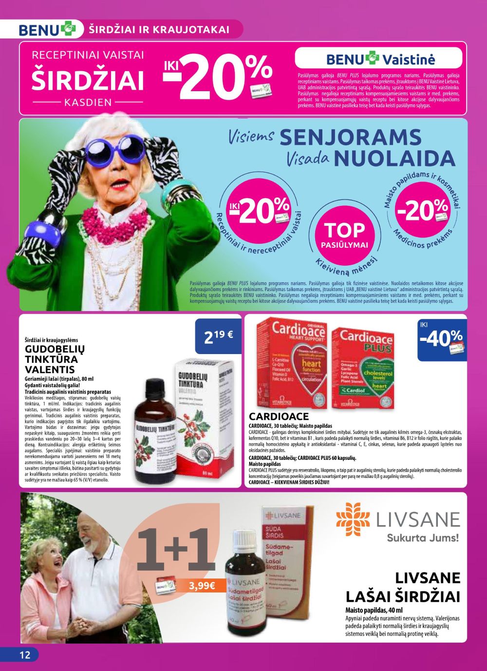 benu-vaistine - BENU VAISTINĖ (2025 08 01 - 2025 08 31) - page: 12