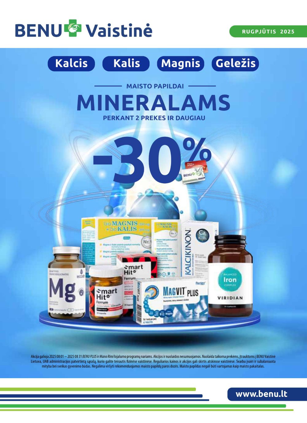 benu-vaistine - BENU VAISTINĖ (2025 08 01 - 2025 08 31)