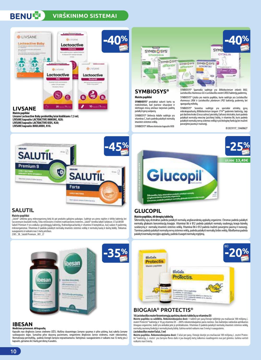 benu-vaistine - BENU VAISTINĖ (2025 08 01 - 2025 08 31) - page: 10