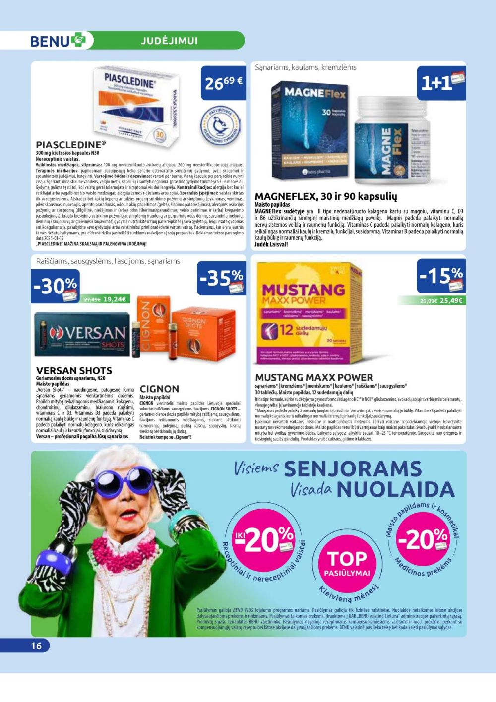 benu-vaistine - BENU VAISTINĖ (2025 09 01 - 2025 09 30) - page: 16