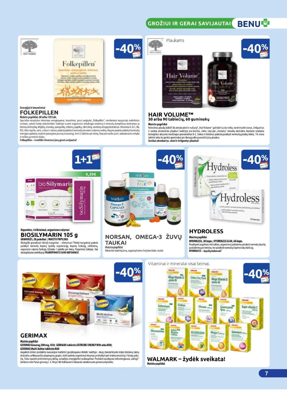 benu-vaistine - BENU VAISTINĖ (2025 09 01 - 2025 09 30) - page: 7