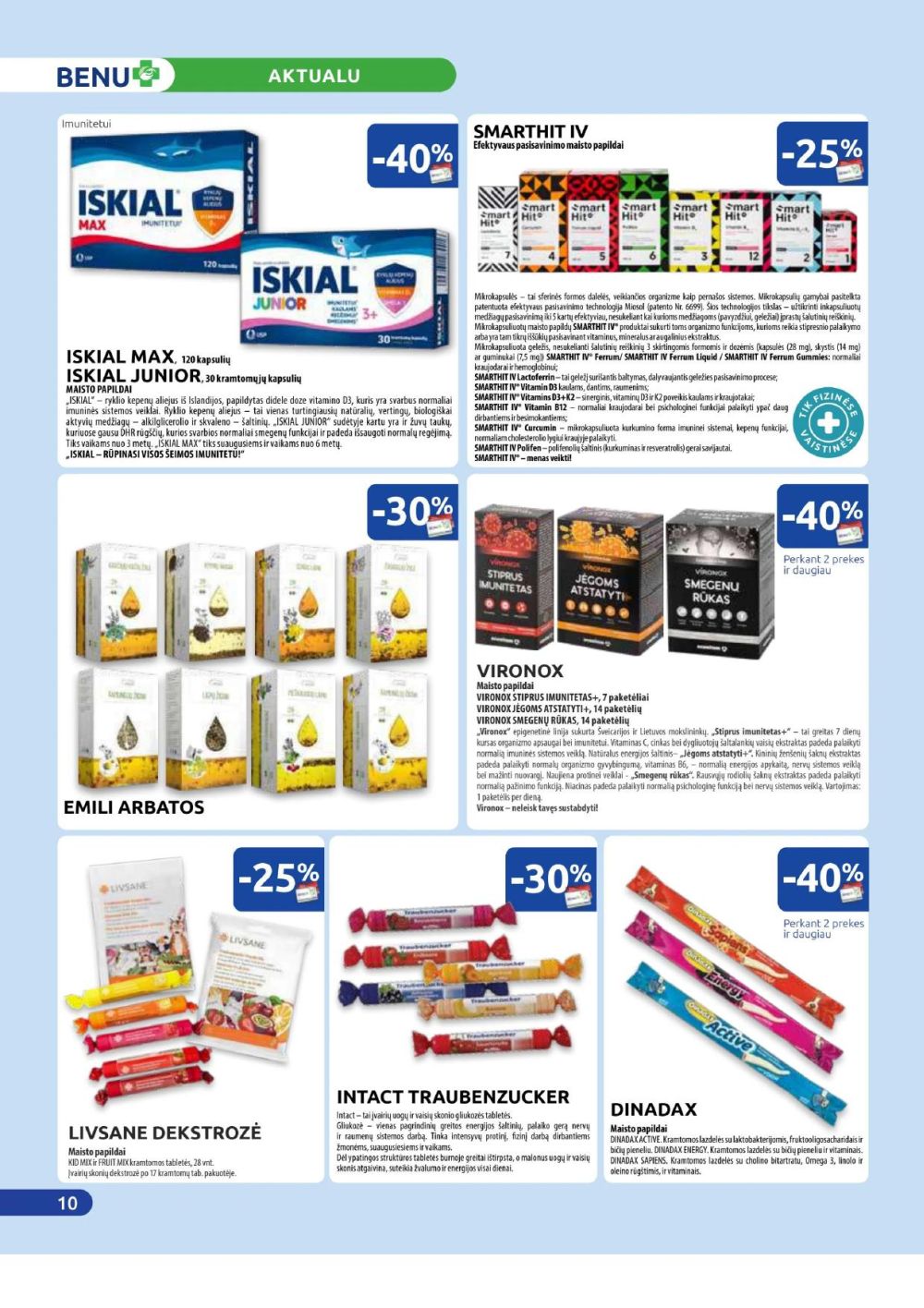 benu-vaistine - BENU VAISTINĖ (2025 09 01 - 2025 09 30) - page: 10