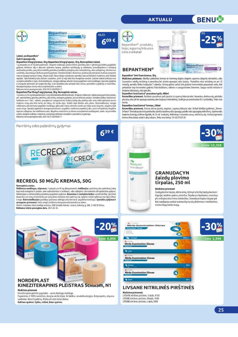 benu-vaistine - BENU VAISTINĖ (2025 09 01 - 2025 09 30) - page: 25