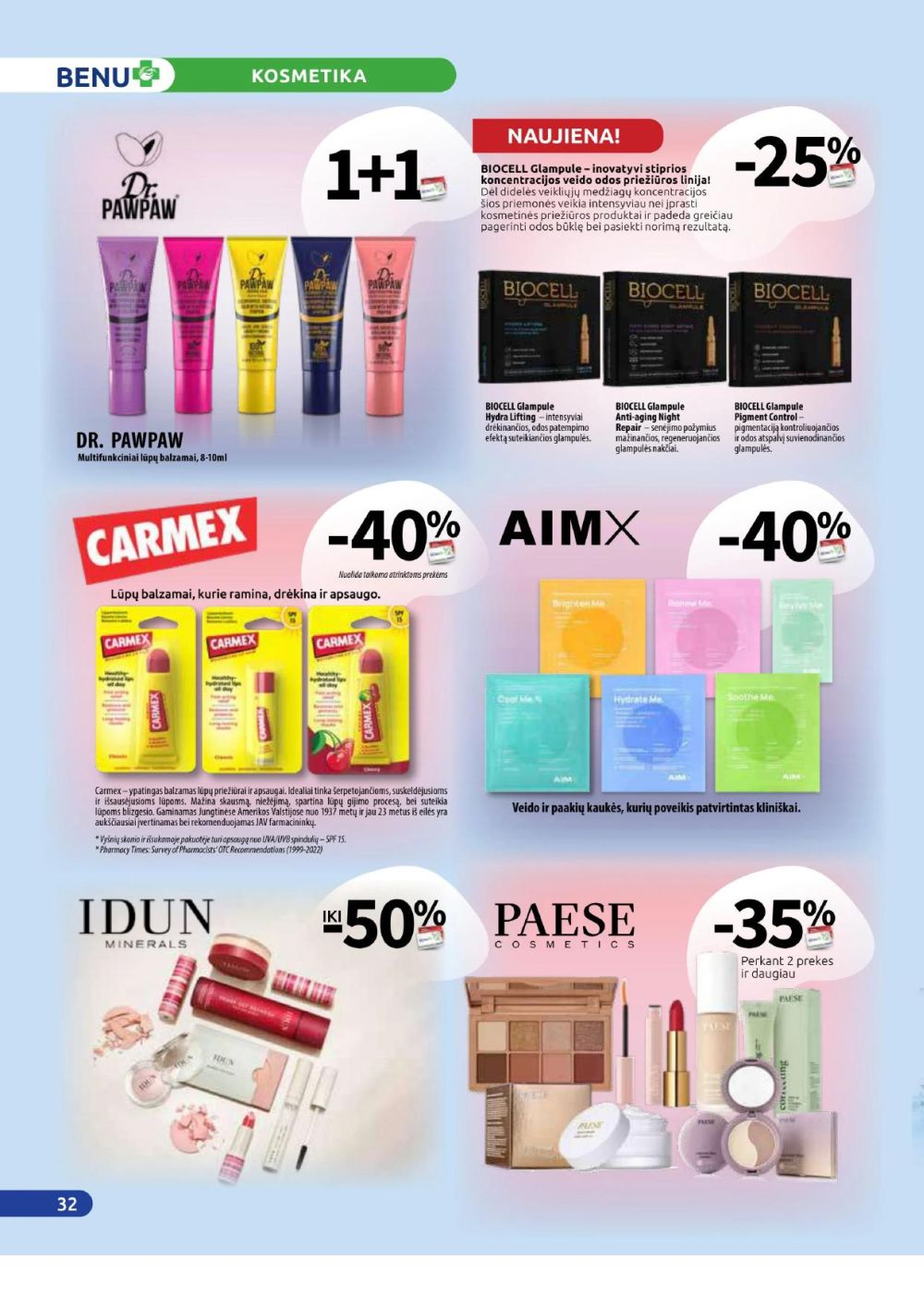 benu-vaistine - BENU VAISTINĖ (2025 09 01 - 2025 09 30) - page: 32