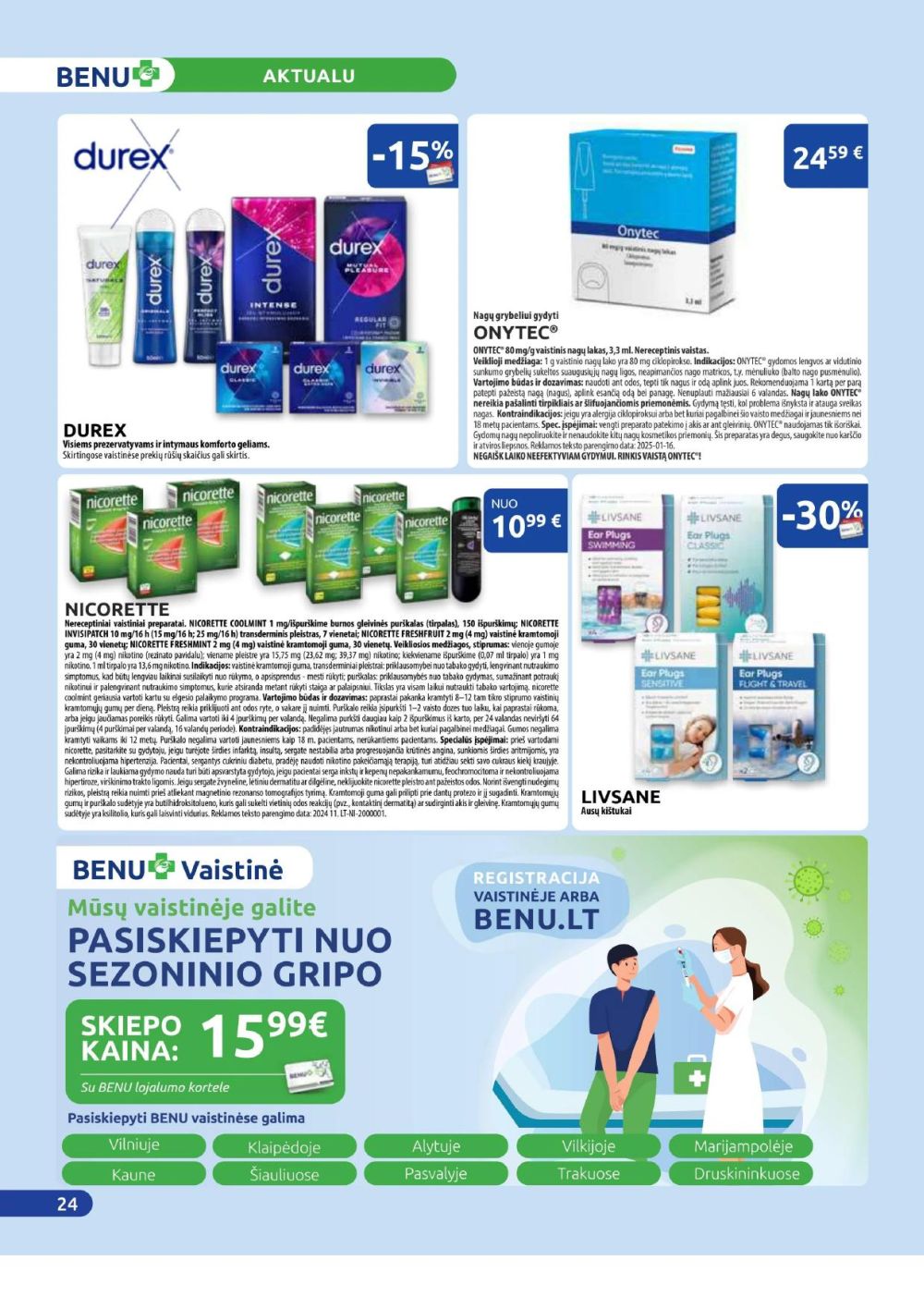 benu-vaistine - BENU VAISTINĖ (2025 09 01 - 2025 09 30) - page: 24