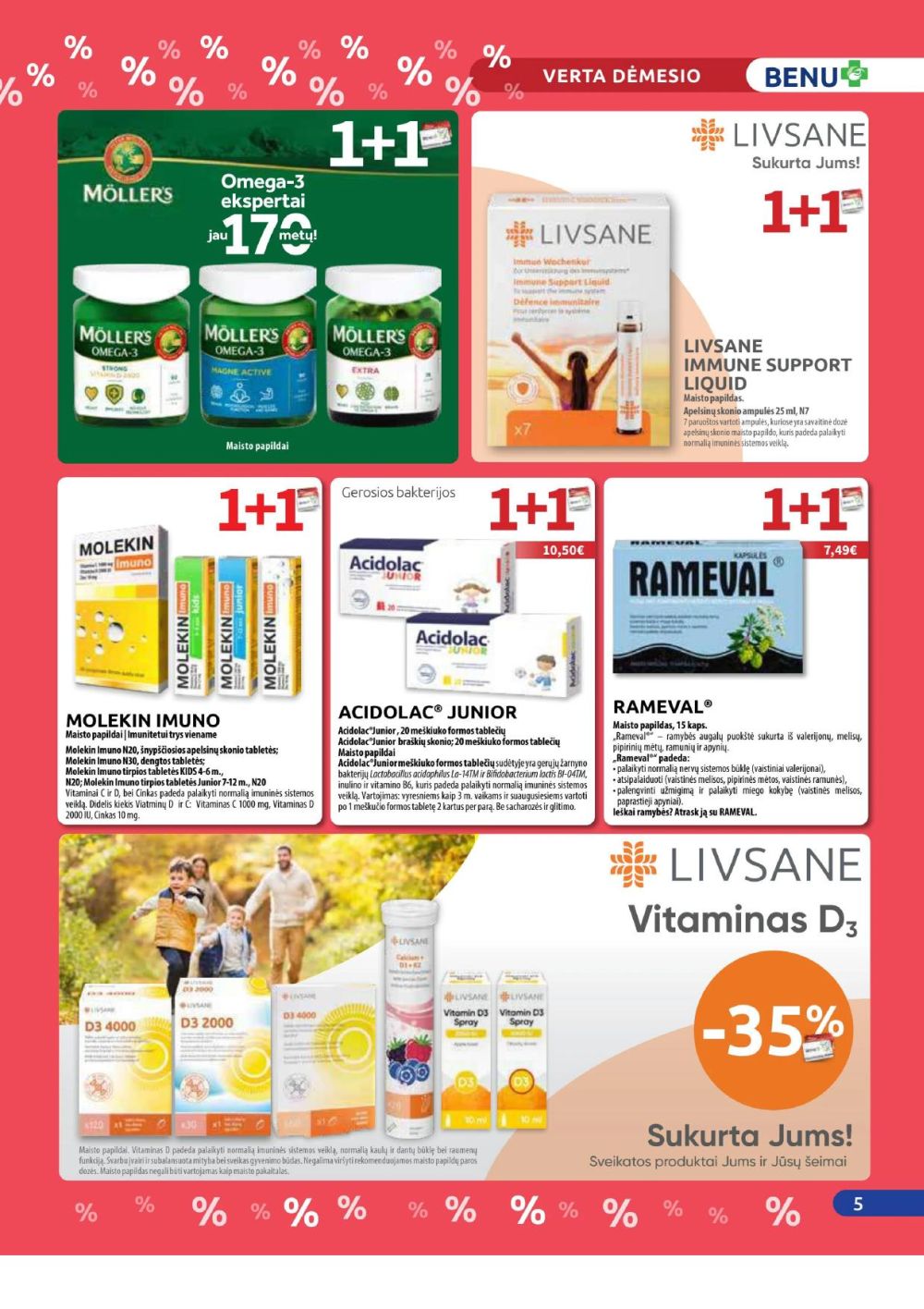 benu-vaistine - BENU VAISTINĖ (2025 09 01 - 2025 09 30) - page: 5