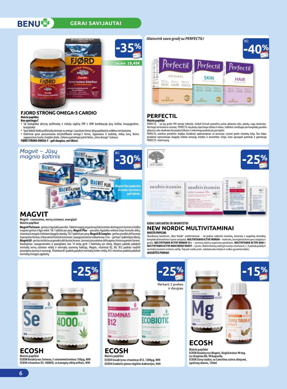 benu-vaistine - BENU VAISTINĖ (2025 10 01 - 2025 10 31) - page: 6