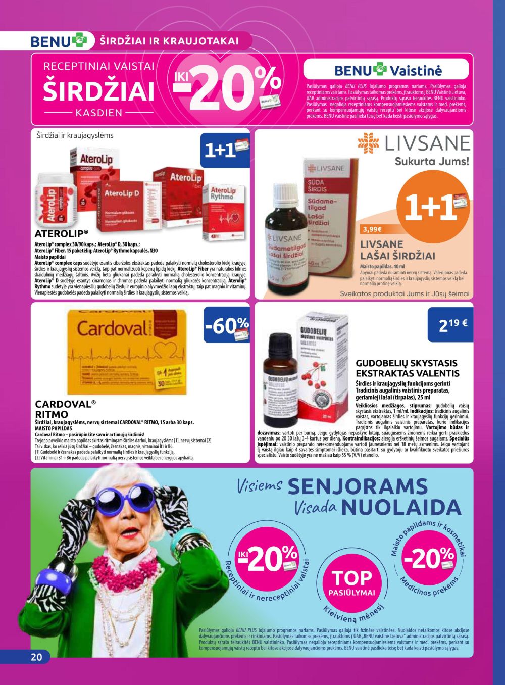 benu-vaistine - BENU VAISTINĖ (2025 10 01 - 2025 10 31) - page: 20