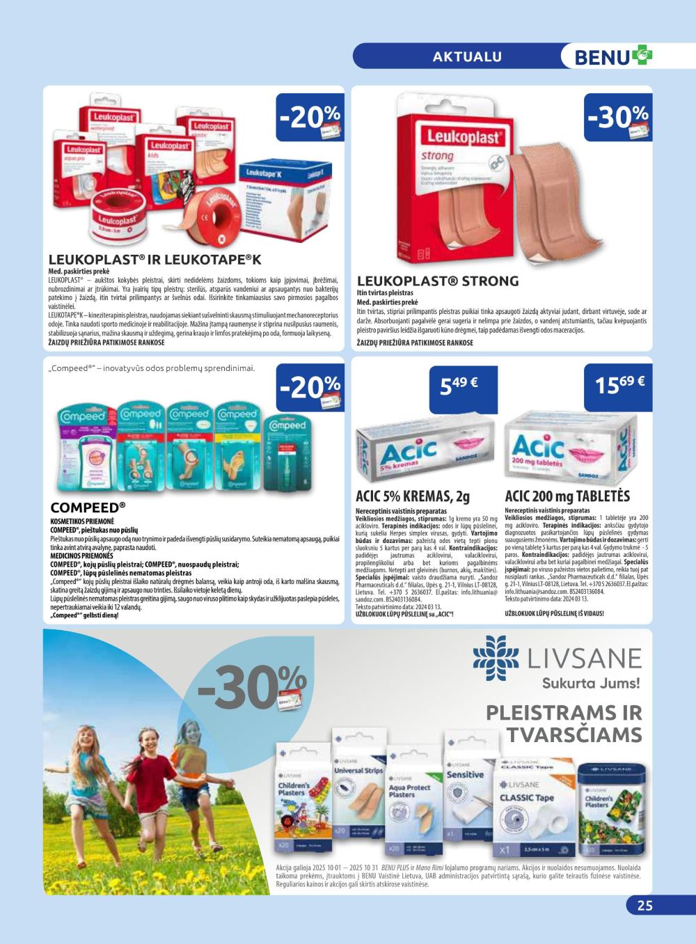 benu-vaistine - BENU VAISTINĖ (2025 10 01 - 2025 10 31) - page: 25