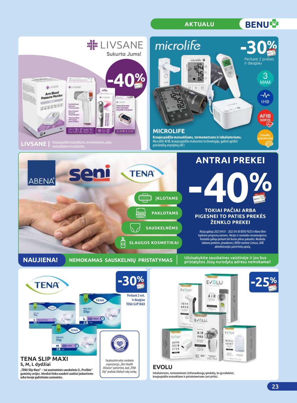 benu-vaistine - BENU VAISTINĖ (2025 10 01 - 2025 10 31) - page: 23