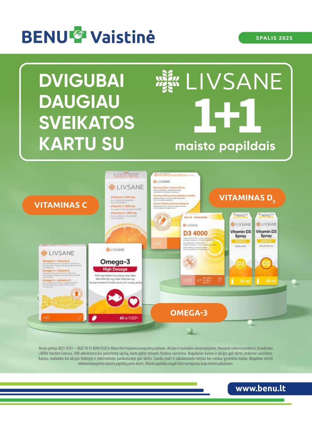 benu-vaistine - BENU VAISTINĖ (2025 10 01 - 2025 10 31)