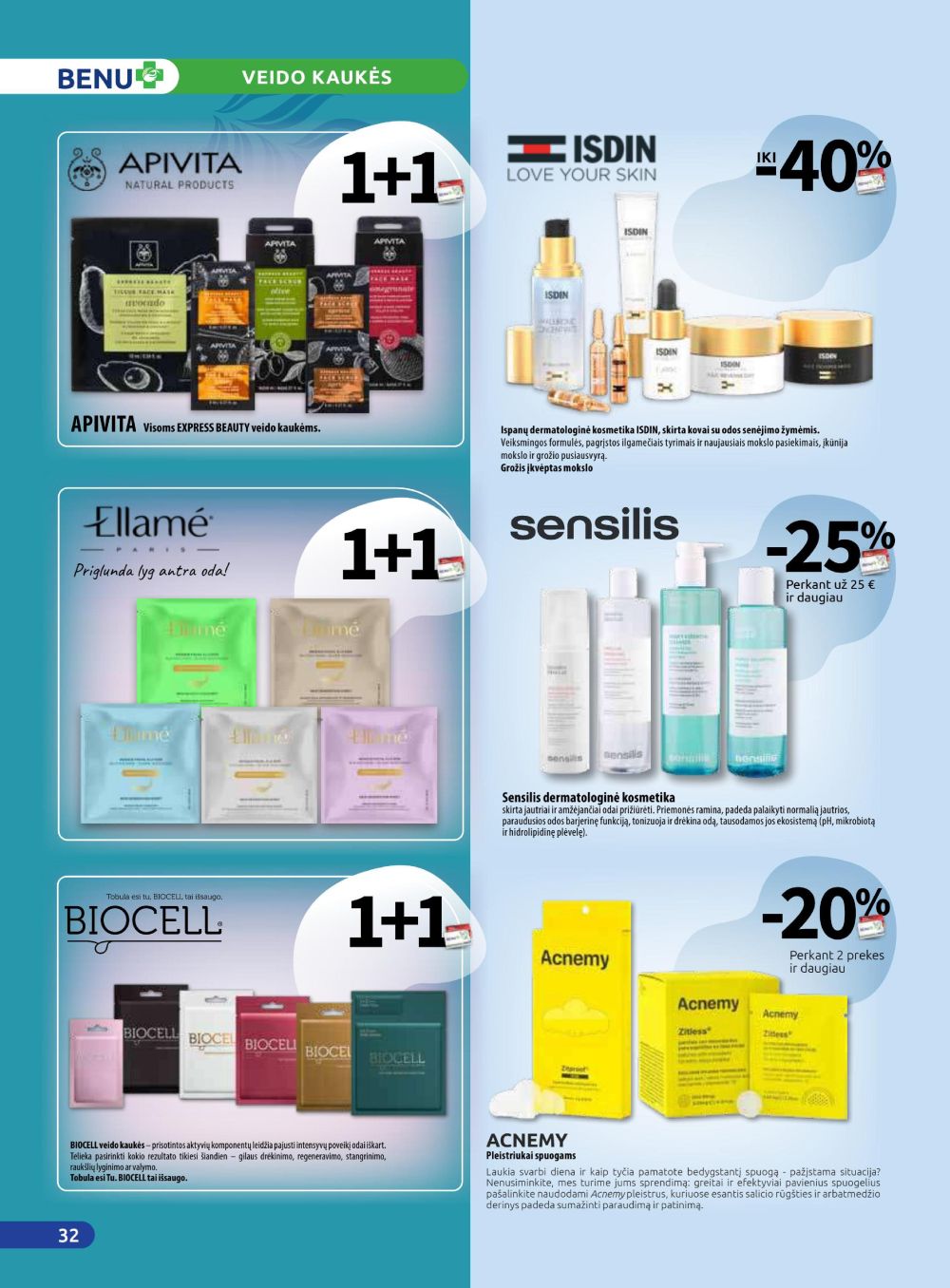 benu-vaistine - BENU VAISTINĖ (2025 10 01 - 2025 10 31) - page: 32