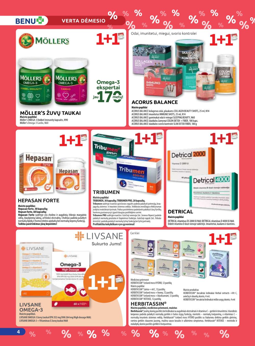 benu-vaistine - BENU VAISTINĖ (2025 10 01 - 2025 10 31) - page: 4