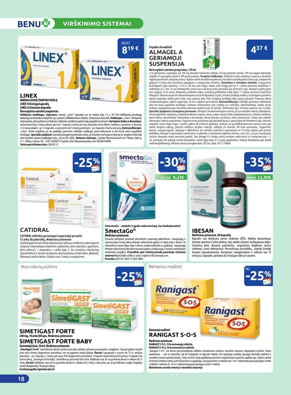 benu-vaistine - BENU VAISTINĖ (2025 10 01 - 2025 10 31) - page: 18