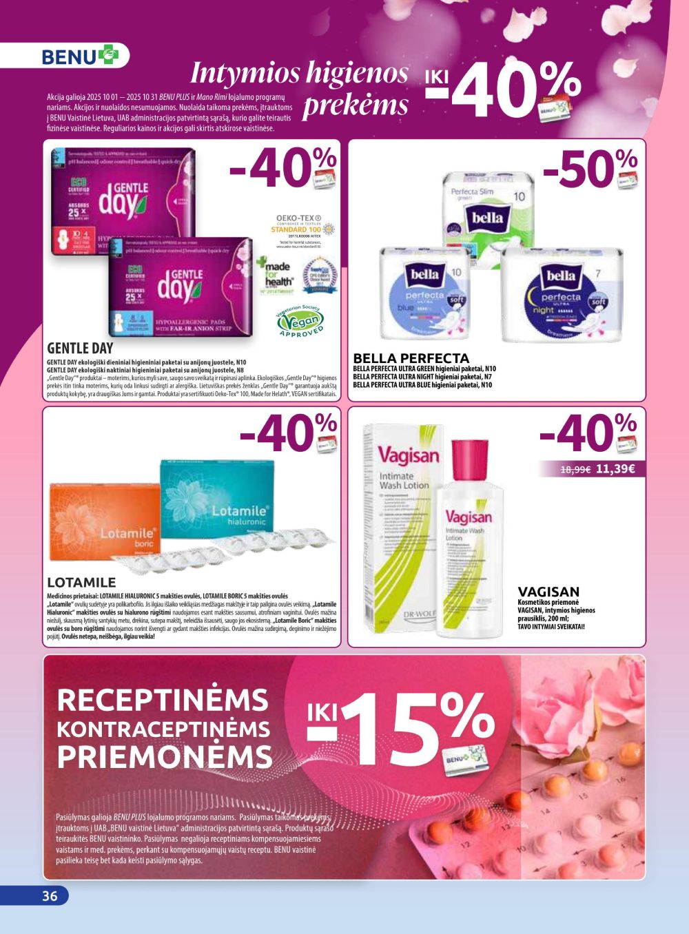 benu-vaistine - BENU VAISTINĖ (2025 10 01 - 2025 10 31) - page: 36