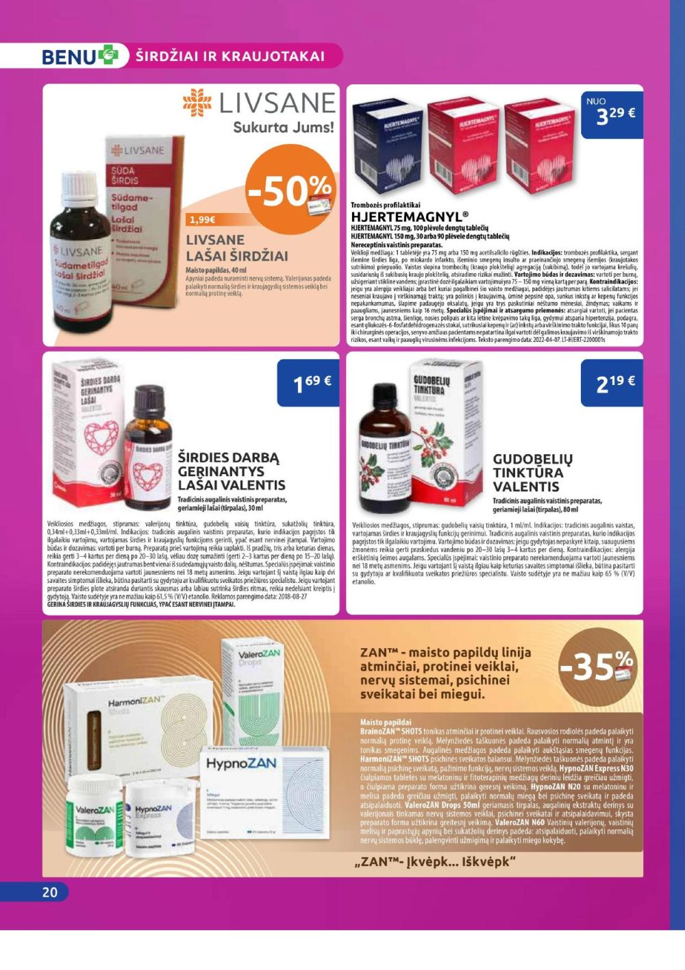 benu-vaistine - BENU VAISTINĖ (2025 11 01 - 2025 11 30) - page: 20