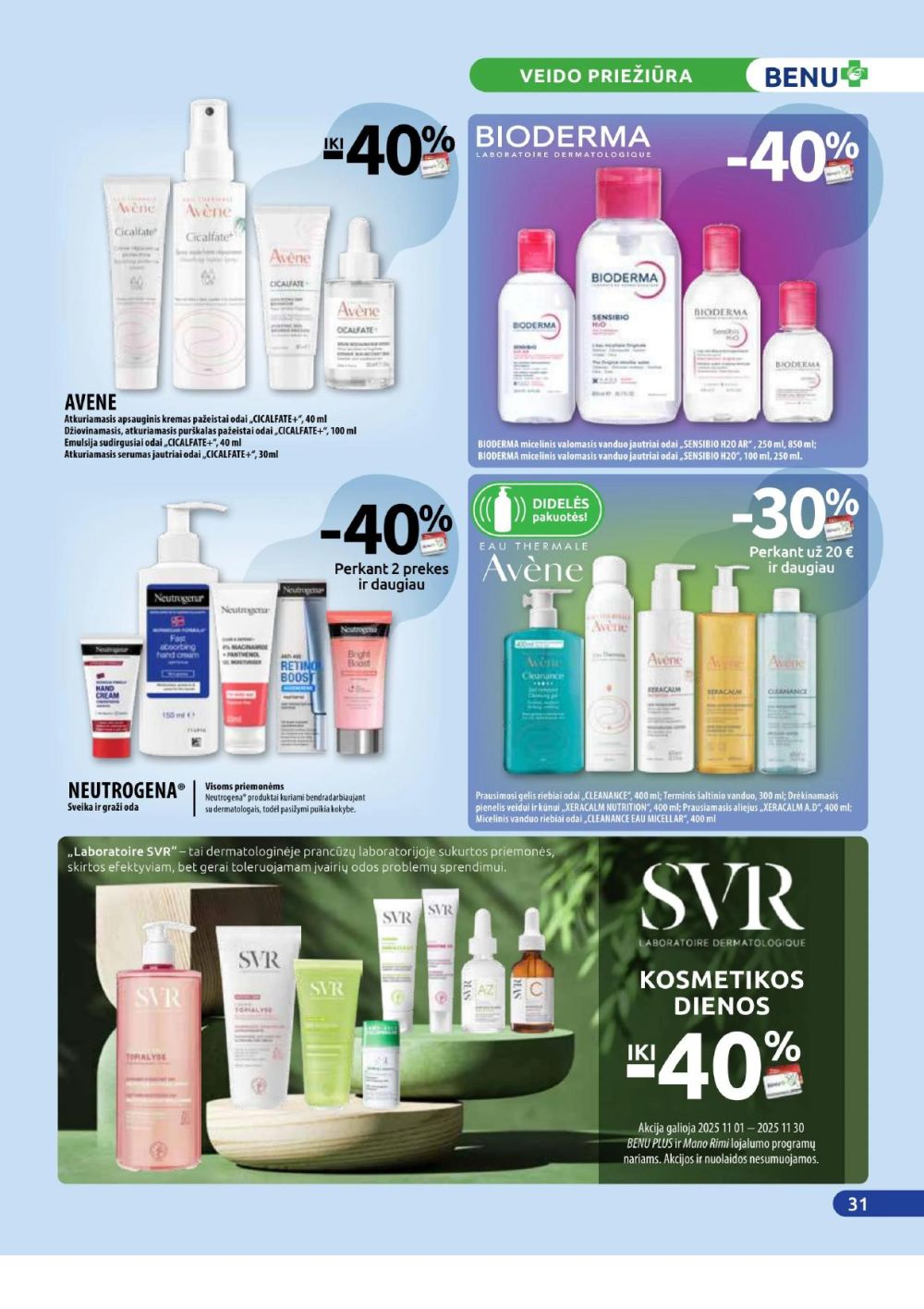 benu-vaistine - BENU VAISTINĖ (2025 11 01 - 2025 11 30) - page: 31