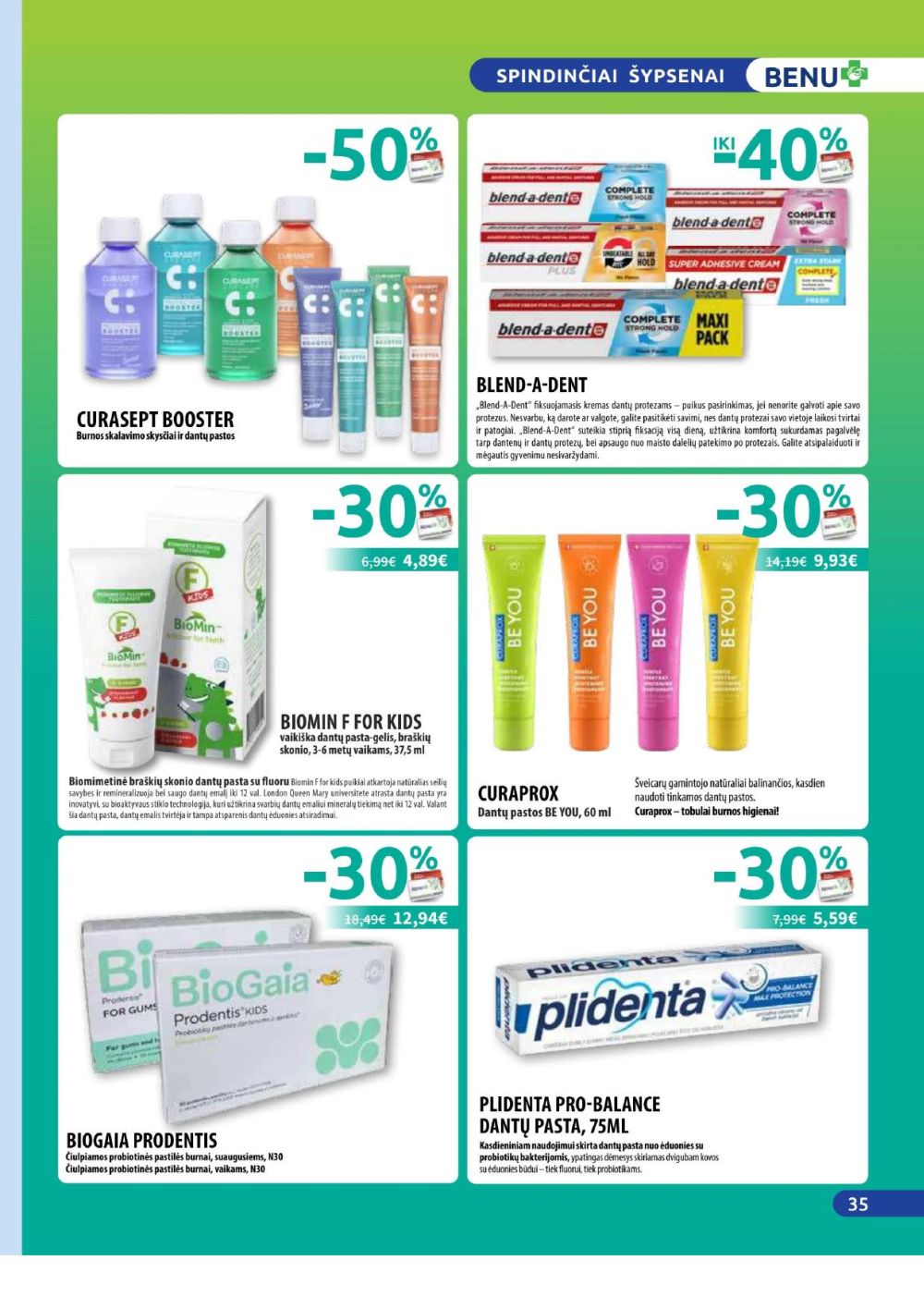 benu-vaistine - BENU VAISTINĖ (2025 11 01 - 2025 11 30) - page: 35