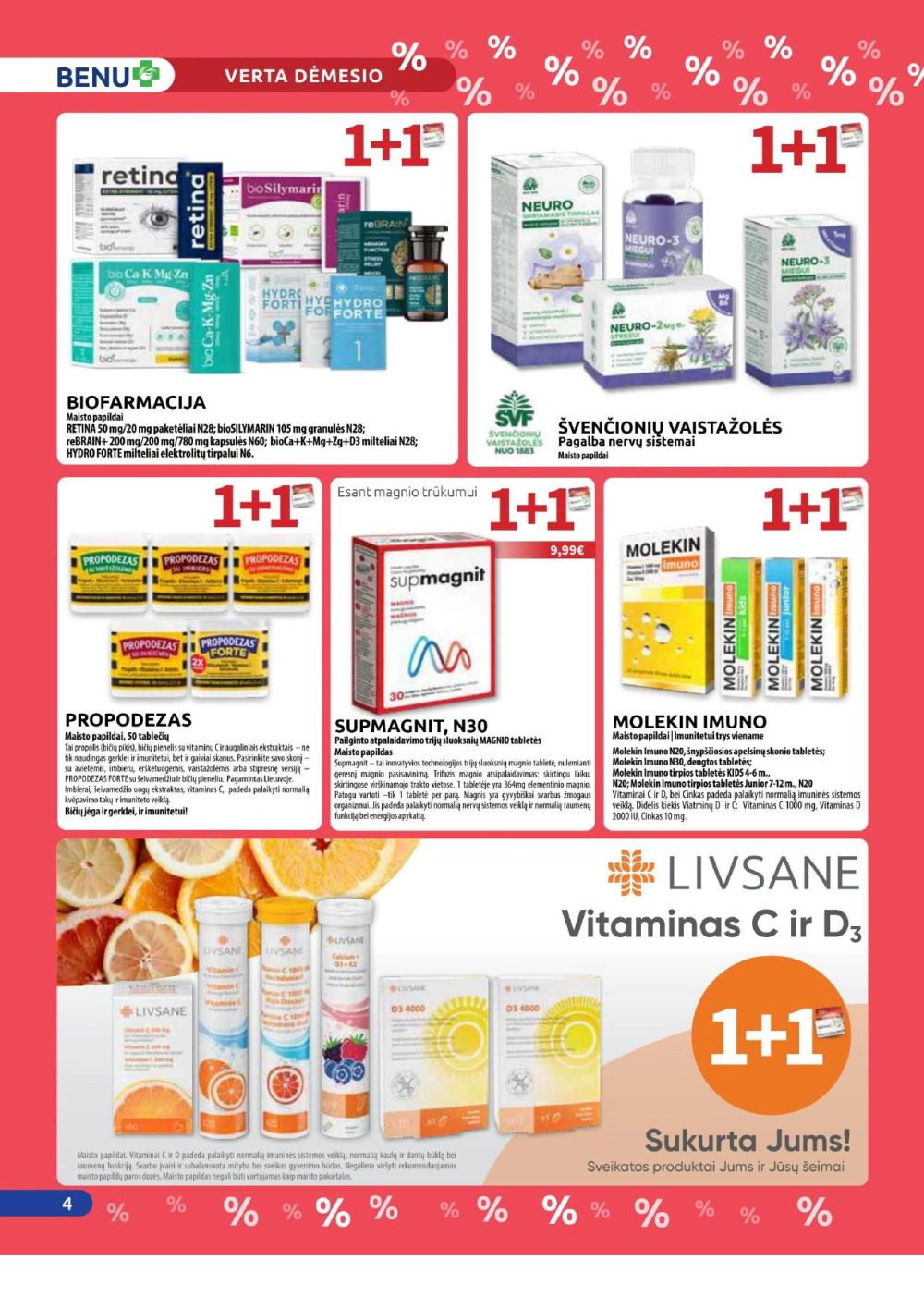benu-vaistine - BENU VAISTINĖ (2025 11 01 - 2025 11 30) - page: 4