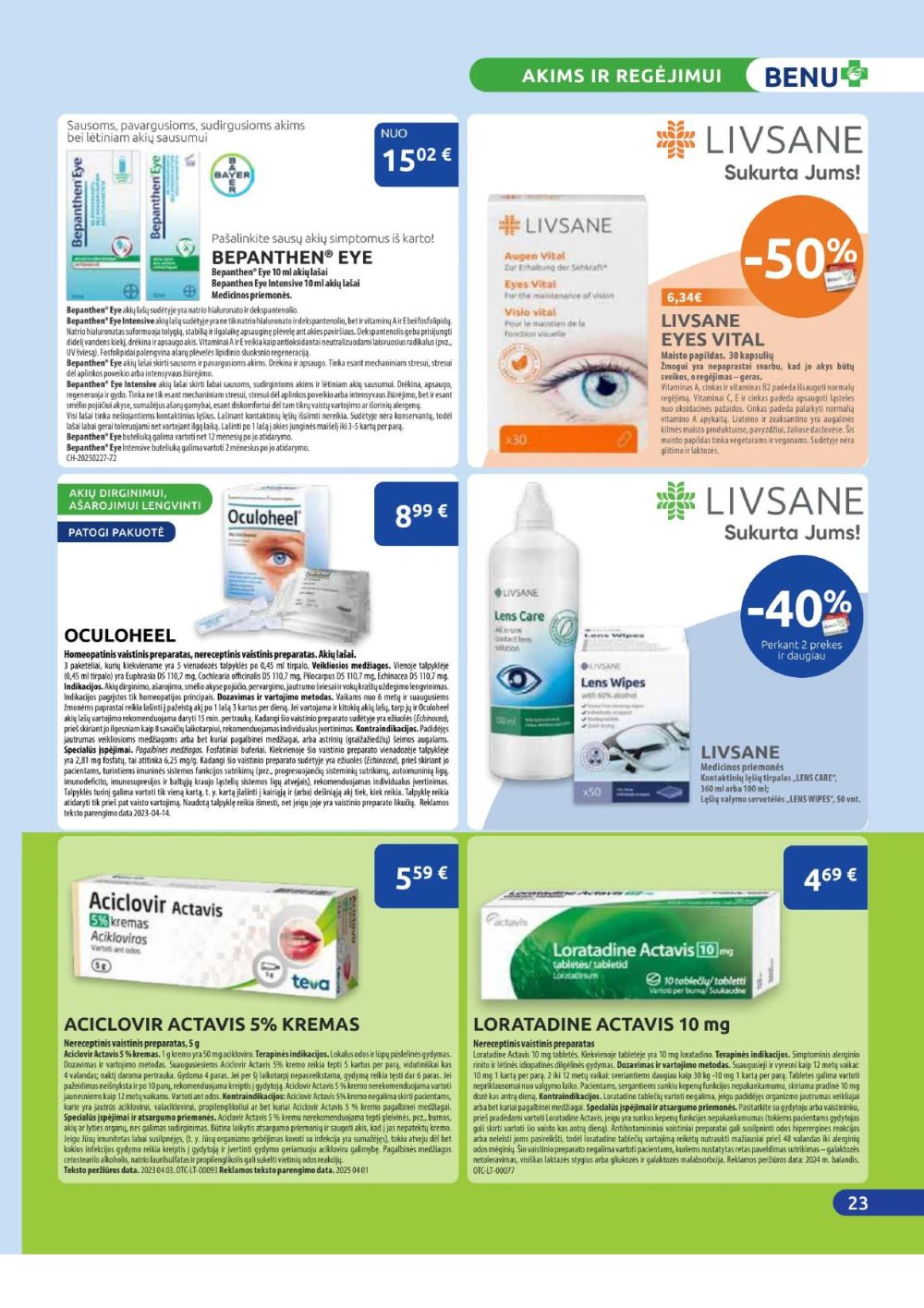 benu-vaistine - BENU VAISTINĖ (2025 11 01 - 2025 11 30) - page: 23