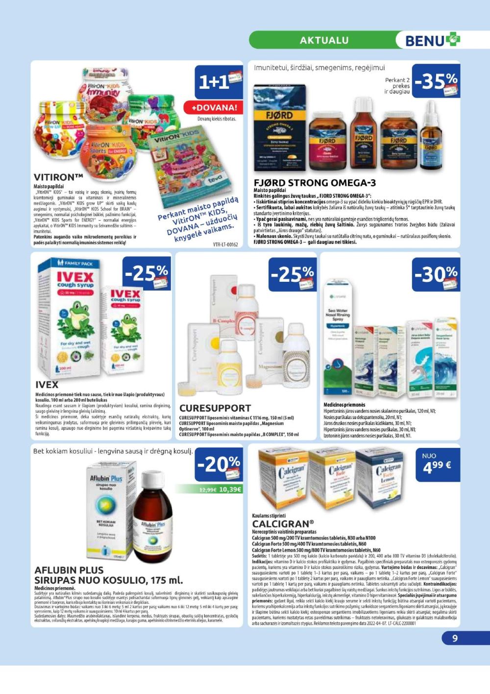 benu-vaistine - BENU VAISTINĖ (2025 11 01 - 2025 11 30) - page: 9