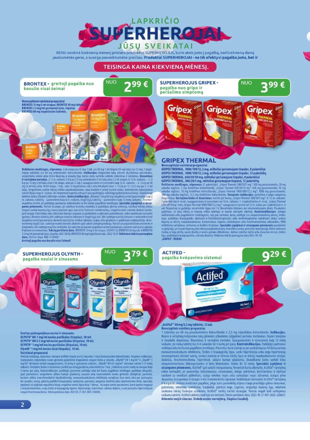 benu-vaistine - BENU VAISTINĖ (2025 11 01 - 2025 11 30) - page: 2