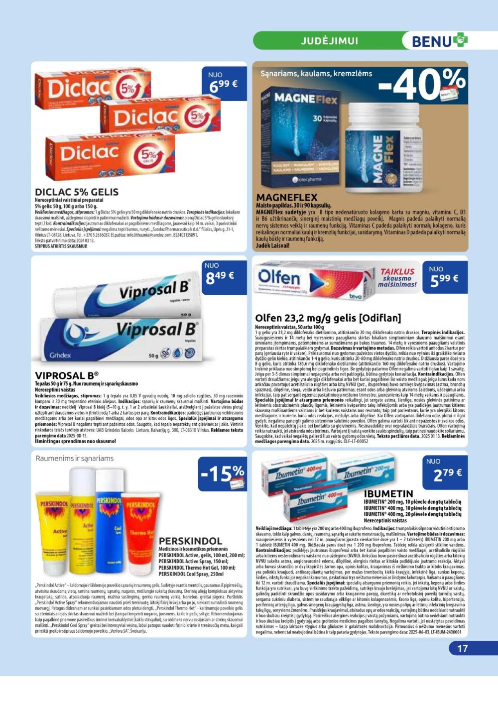 benu-vaistine - BENU VAISTINĖ (2025 11 01 - 2025 11 30) - page: 17