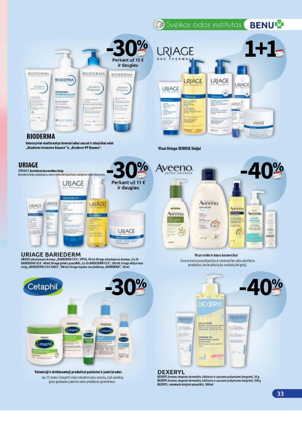 benu-vaistine - BENU VAISTINĖ (2025 11 01 - 2025 11 30) - page: 33