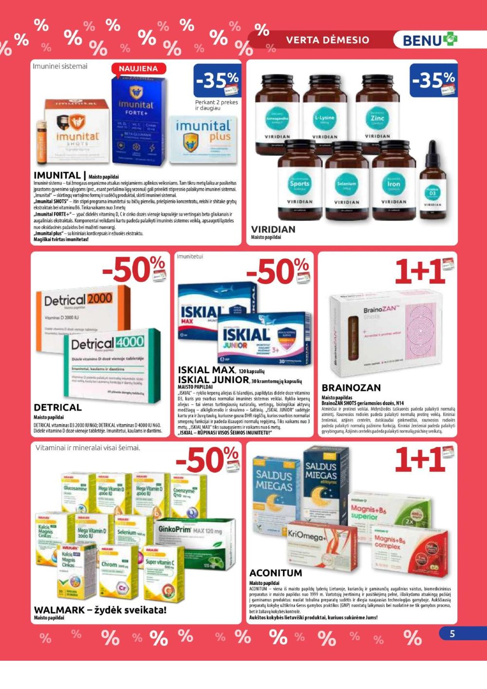 benu-vaistine - BENU VAISTINĖ (2025 11 01 - 2025 11 30) - page: 5